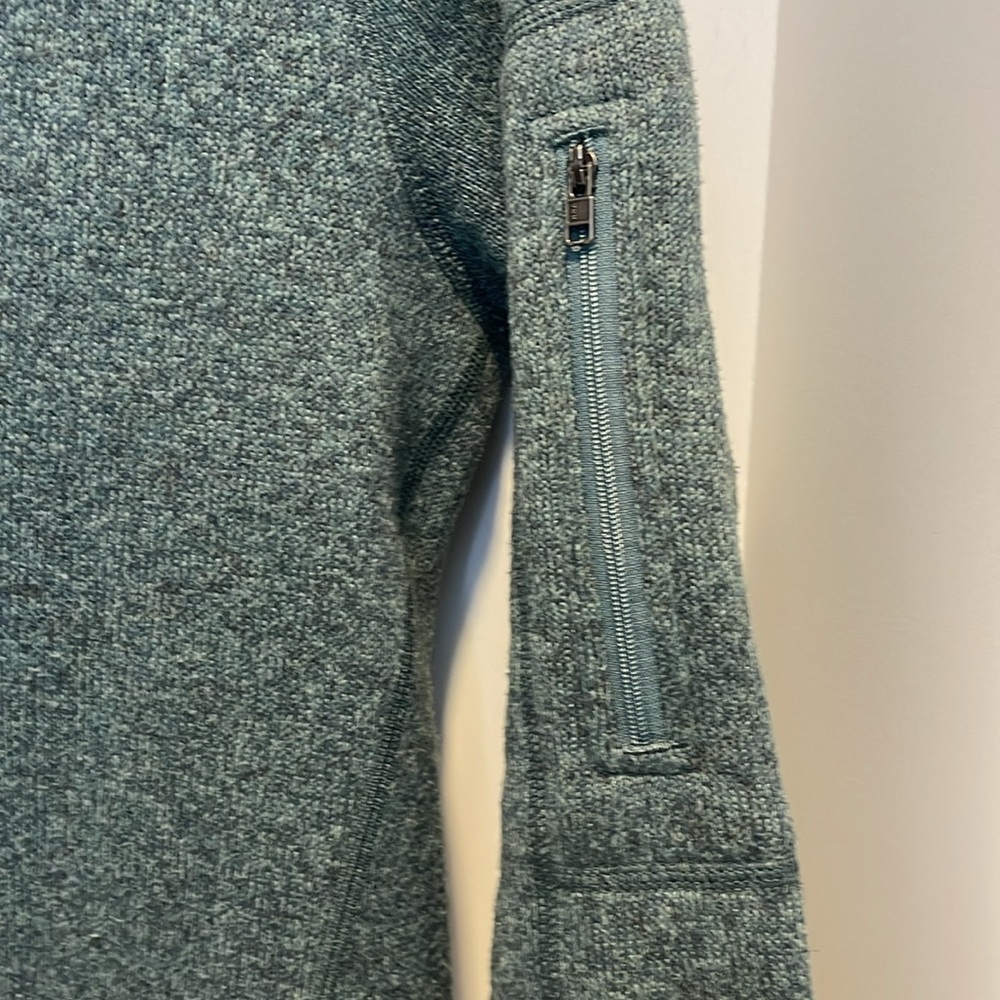 Patagonia Better Sweater Blue 1/4 Zip Pullover NO SIZE TAG SEE MEASUREMENTS - Picture 5 of 10